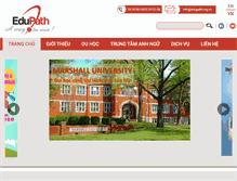 Tablet Screenshot of edupath.org.vn